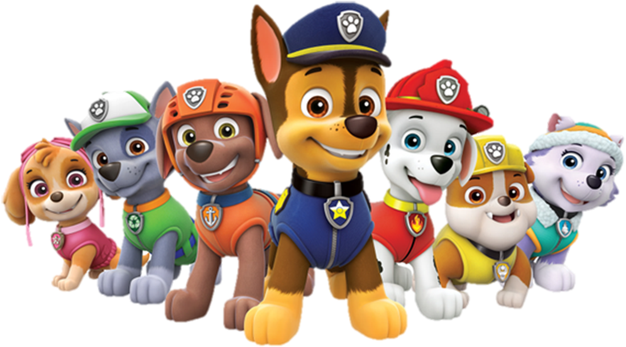 Custom Listing For Samantha Farrellie - Paw Patrol Dogs Png (1024x697), Png Download
