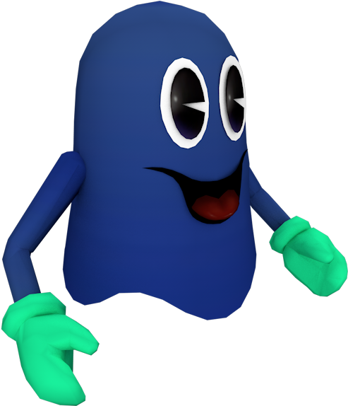 Download Zip Archive - Pac Man World Rally Inky (750x650), Png Download