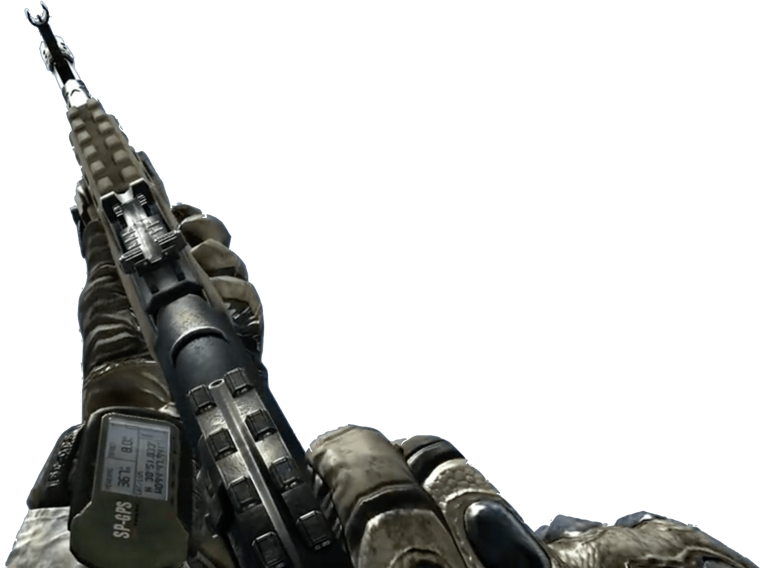 Ak-47 Cocking Call Of Duty Wiki Fandom - Ak47 Mw2 (1594x1232), Png Download
