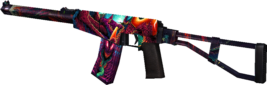 As Val Hyper Beast - Assault Rifle (1024x1024), Png Download