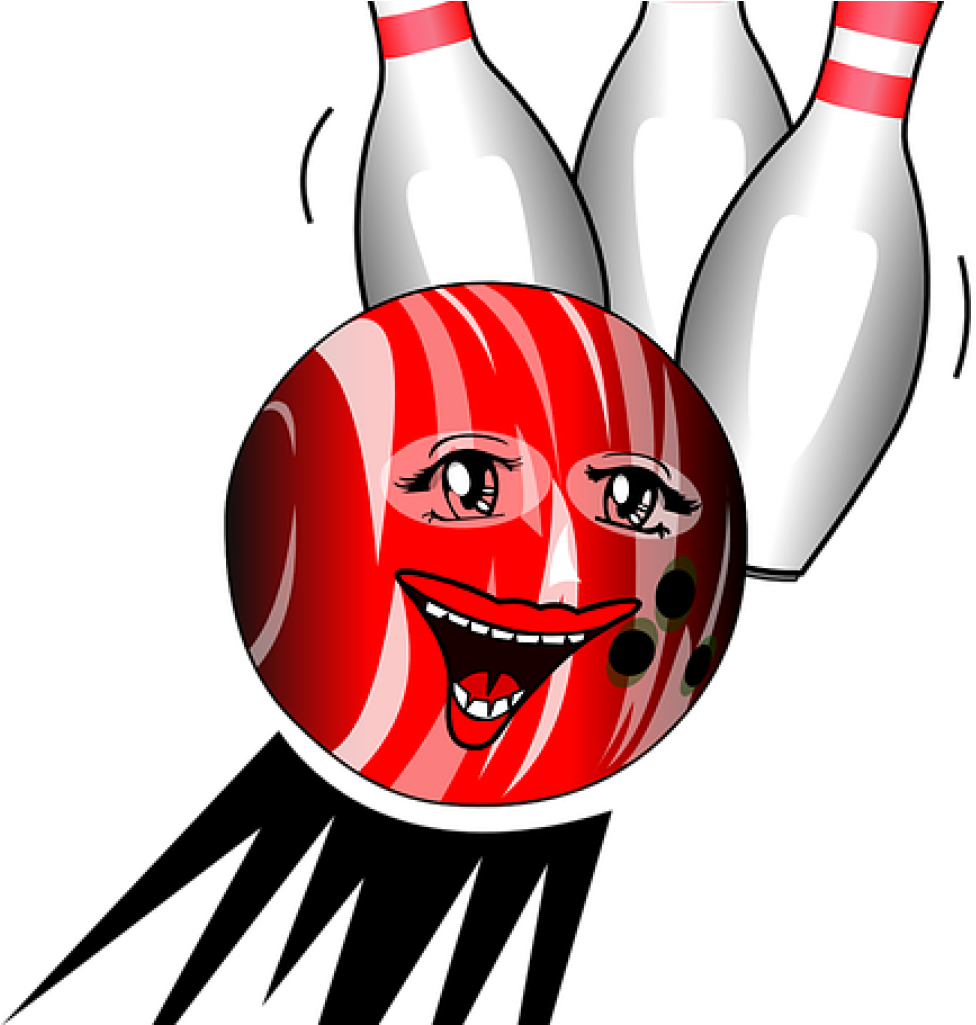 Free Clipart Bowling Pins And Ball Free Clipart Bowling - Zaproszenie Na Urodziny Kręgle (1024x1024), Png Download