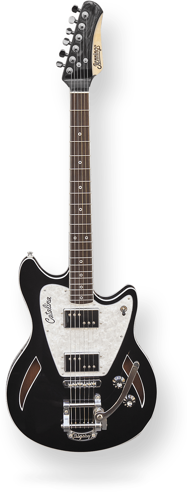 Our Models - Electric Guitar (618x1634), Png Download