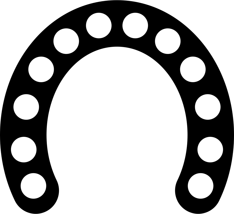 Horseshoe Png Vector - 青少年 赤十字 (980x896), Png Download