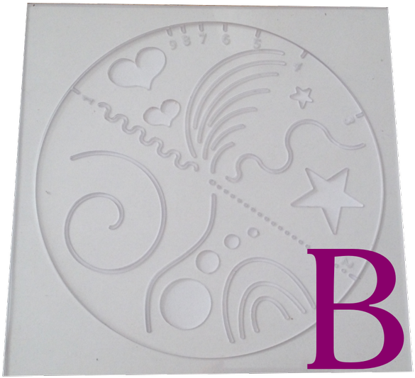 Templatea, Templateb - Mandala Plastic (640x637), Png Download