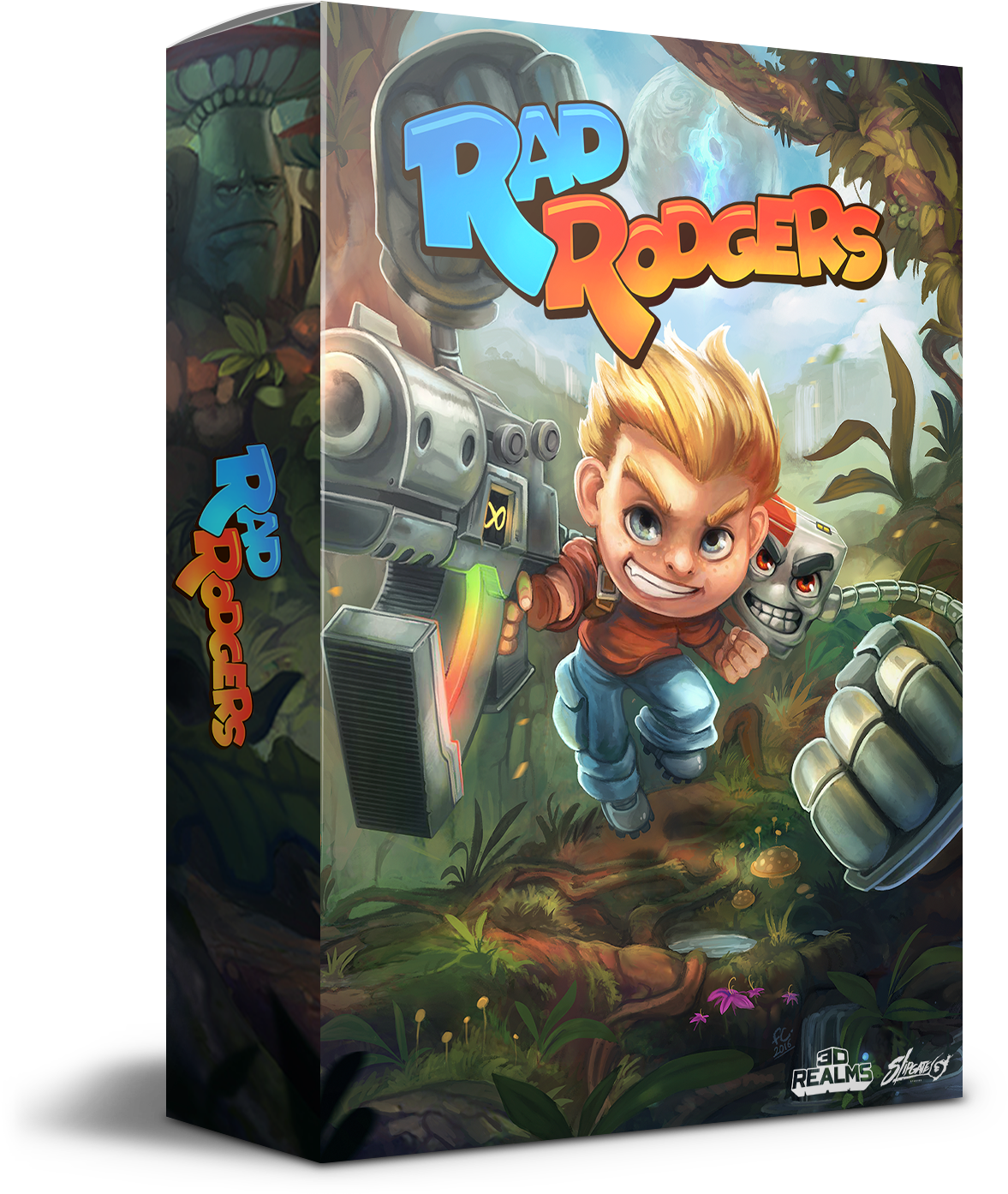 Rad Rodgers - Rad Rodgers Ps4 (1336x1507), Png Download