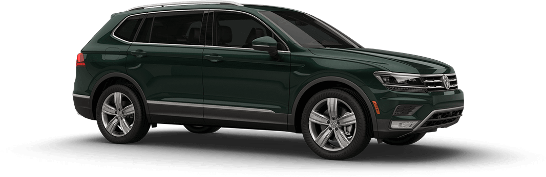 Volkswagen Png - Green Vw Tiguan 2018 (1200x472), Png Download