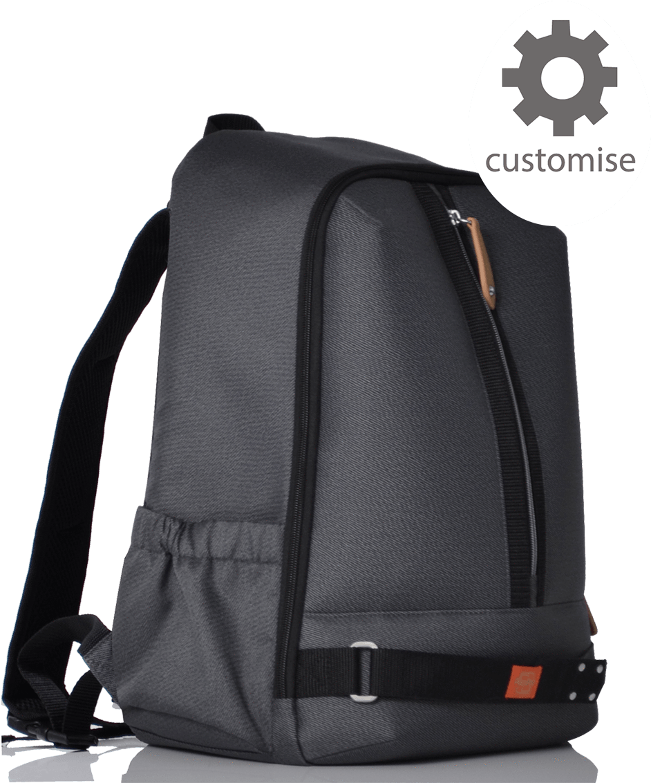 Picos Pack - Black Charcoal - Pacapod - Pacapod Picos Charcoal Black (1024x1278), Png Download