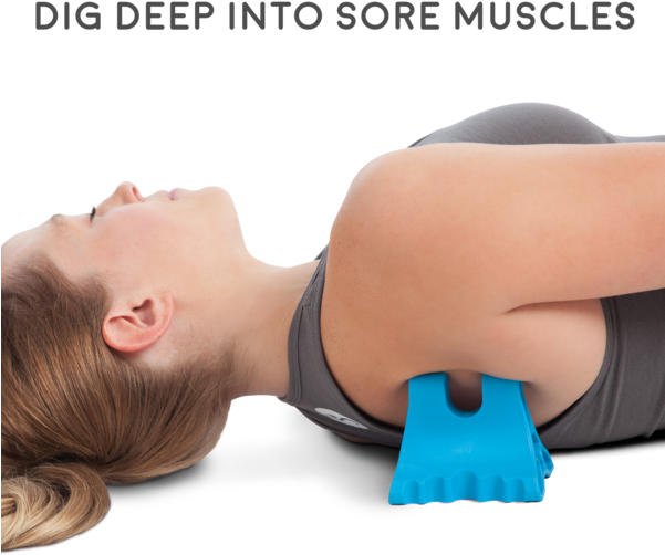 Davinci Tool Firm Occipital Muscle & Neck Massager - Press Up (600x600), Png Download