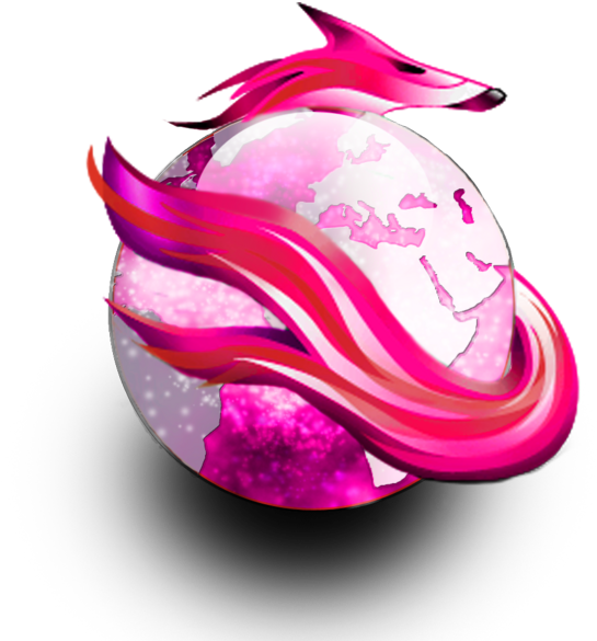 Pink Firefox Icon (600x600), Png Download