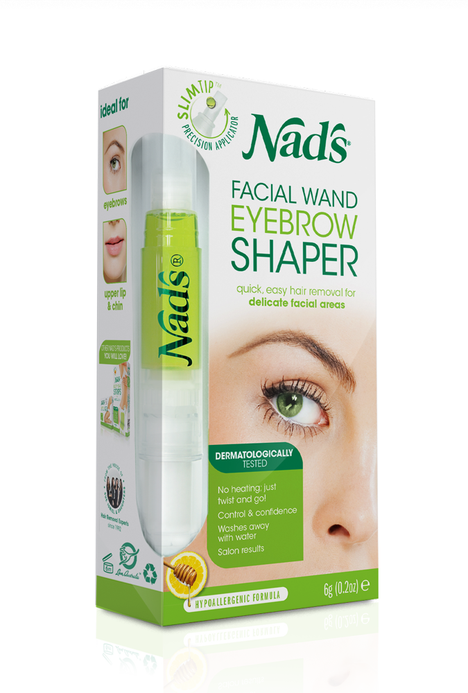 Facial Wand Eyebrow Shaper Reviews - Nad's Facial Wand Eyebrow Shaper 6g (675x1000), Png Download