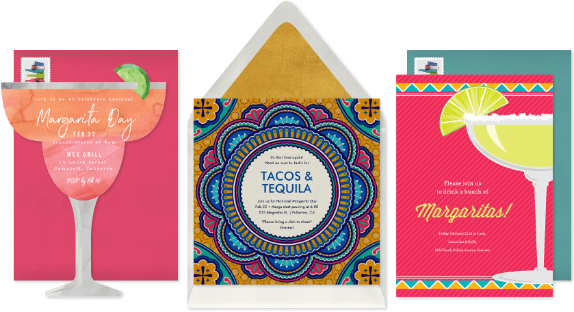 National Margarita Day - Wine Glass (850x474), Png Download