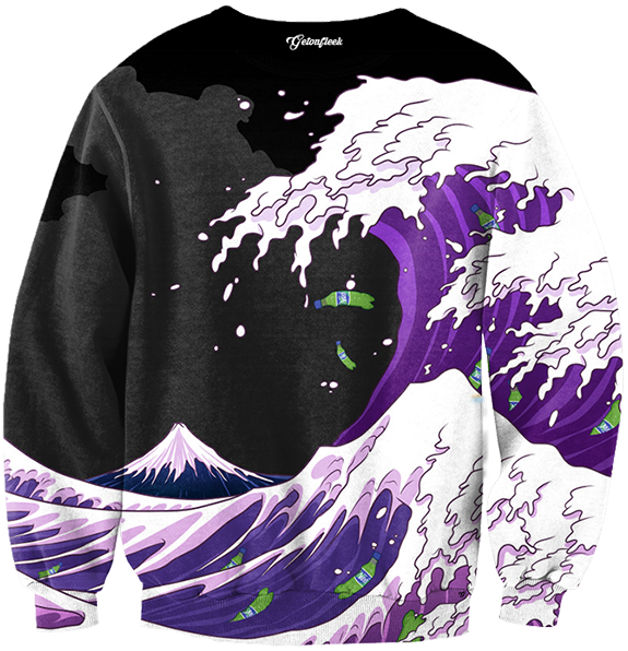 Purple Drank Png - Purple Waves (600x600), Png Download