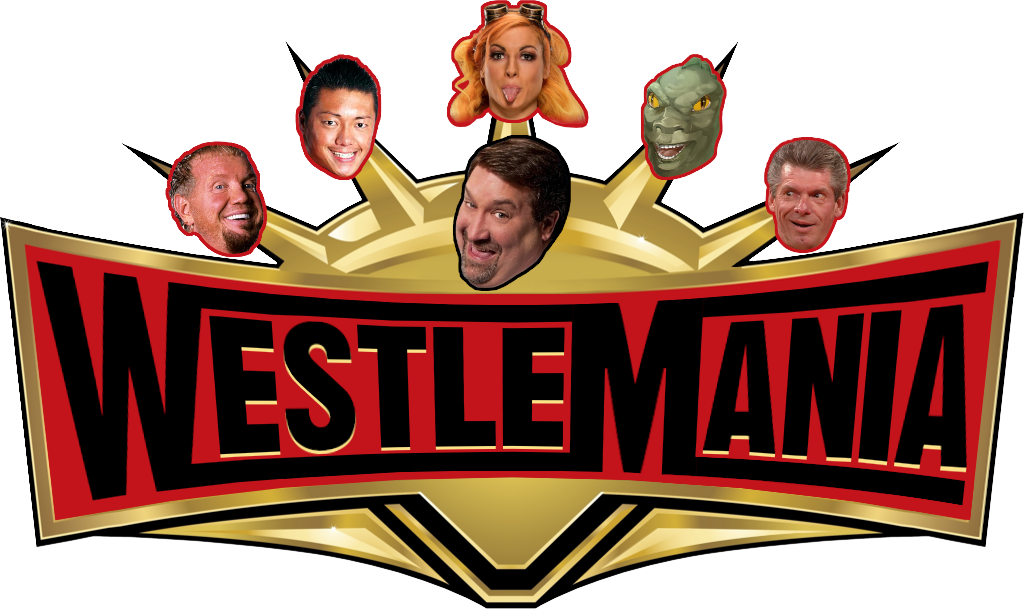 Rip Luke Perry, Keith Flint, & King Kong Bundy - Wrestlemania 35 Logo Png (1024x609), Png Download