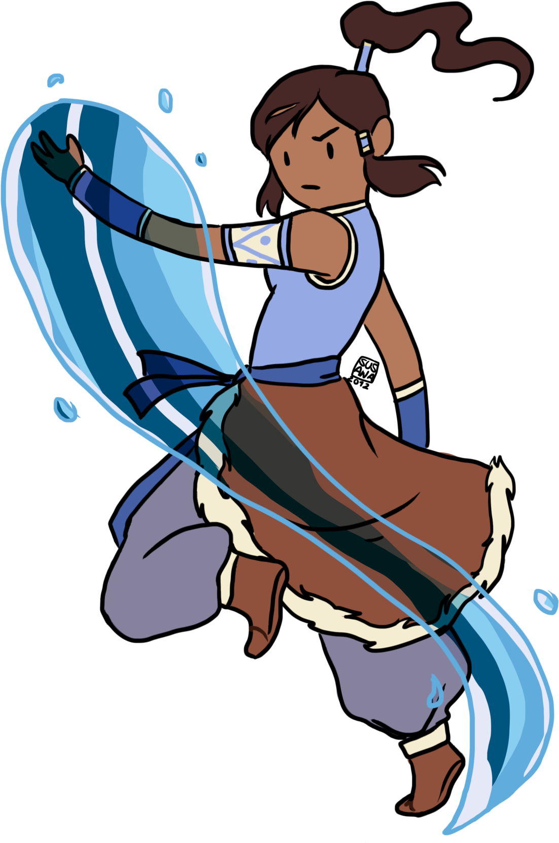 Fire Aang Avatar Water Earth Atla Nick Air Legend Of - Zuko Y Sokka (1280x1811), Png Download