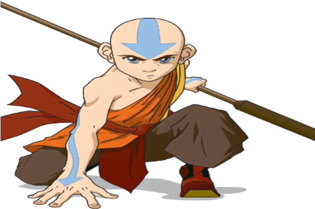 Aang Clipart Transparent - Cartoon (640x480), Png Download