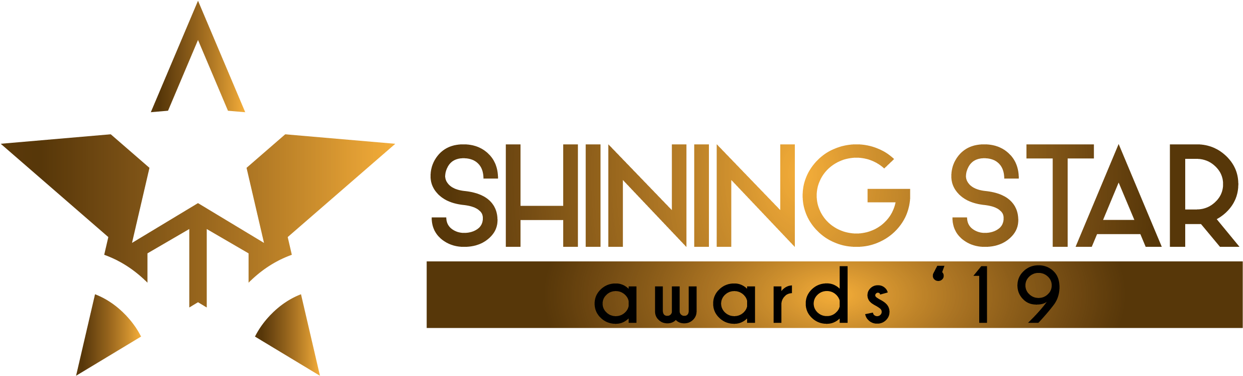 Shining Star Awards 2019 3 [ - Graphic Design (2639x954), Png Download