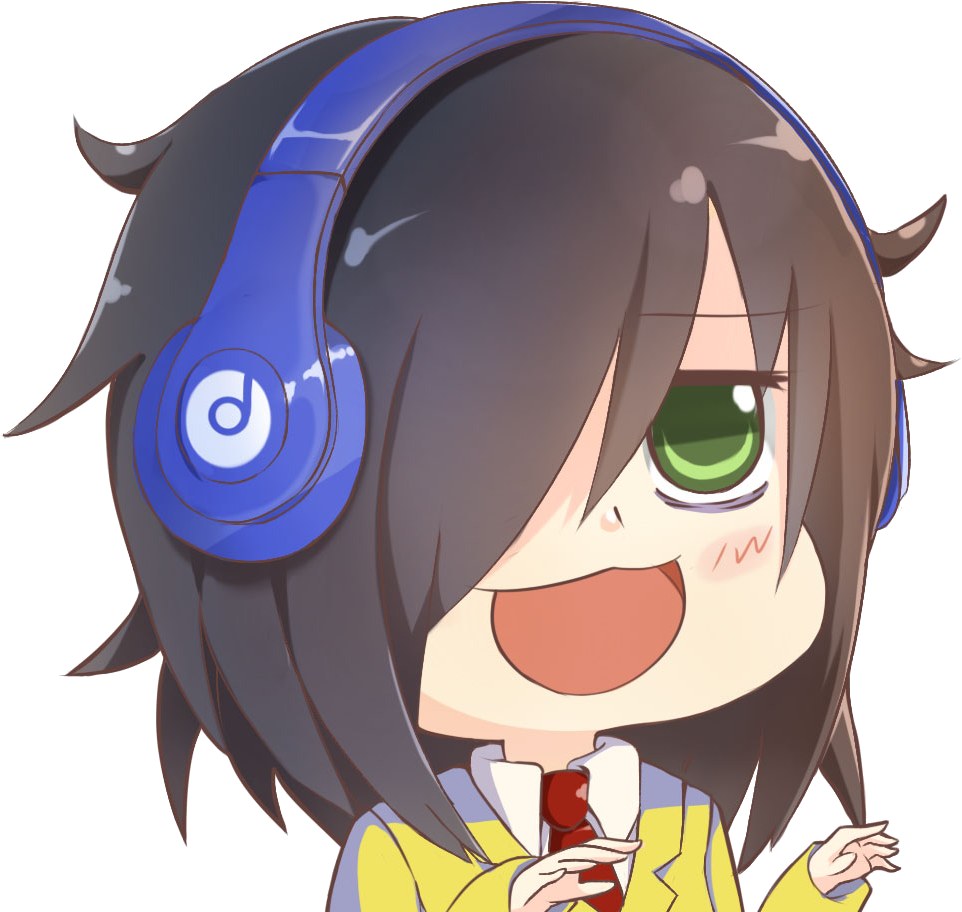 550kib, 1024x1024, 1503373232275 - Kawaii Watamote (1024x1024), Png Download