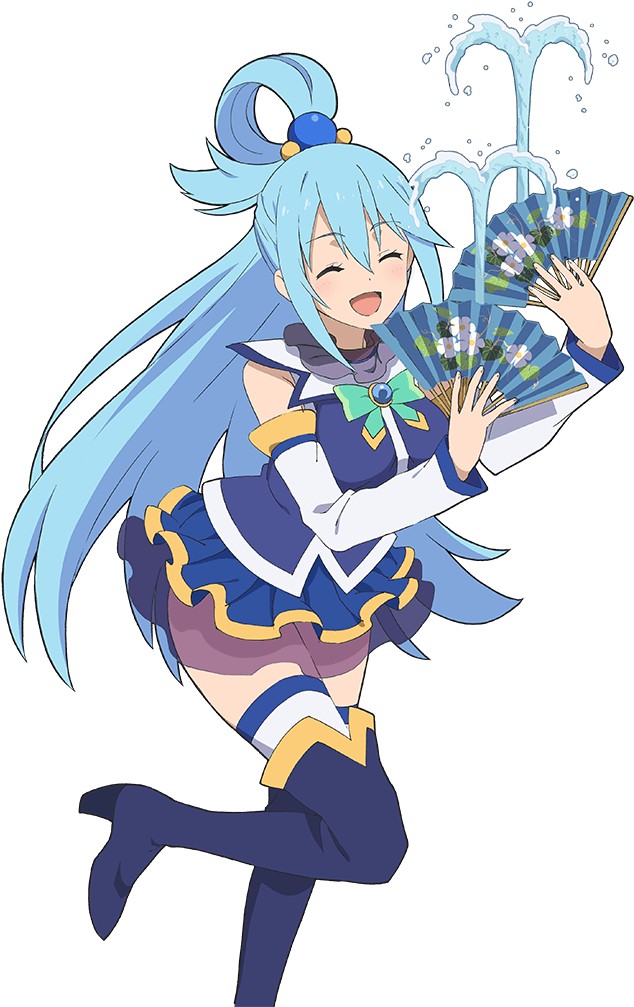 Water Trick , - Konosuba Aqua Water Trick (1024x1024), Png Download