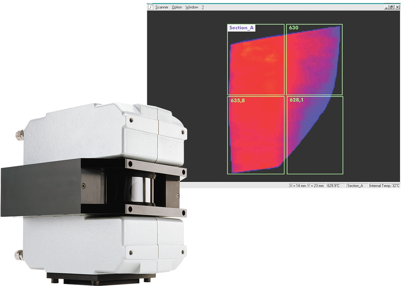 Raytek® Mp150 Linescanner - Infrared Camera Blown Film Extrusion (1500x1000), Png Download