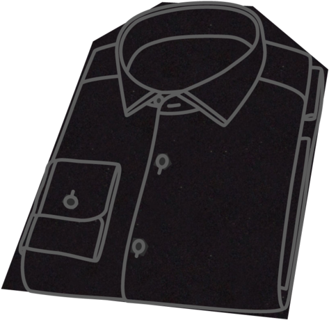 Black Shirt Buttons Will Attract The Most Attention - Formal Wear (1000x500), Png Download