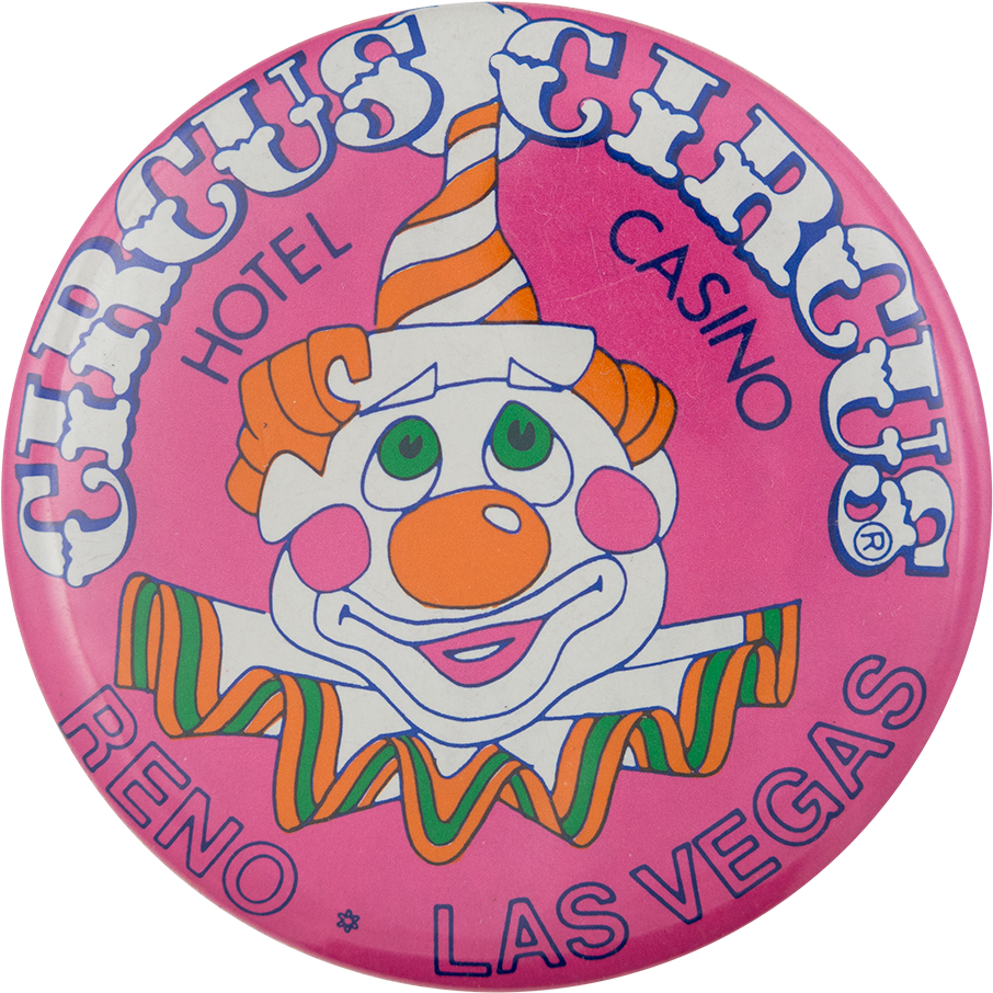 Circus Circus Hotel Casino - Circus Circus Topsy The Clown (1000x967), Png Download