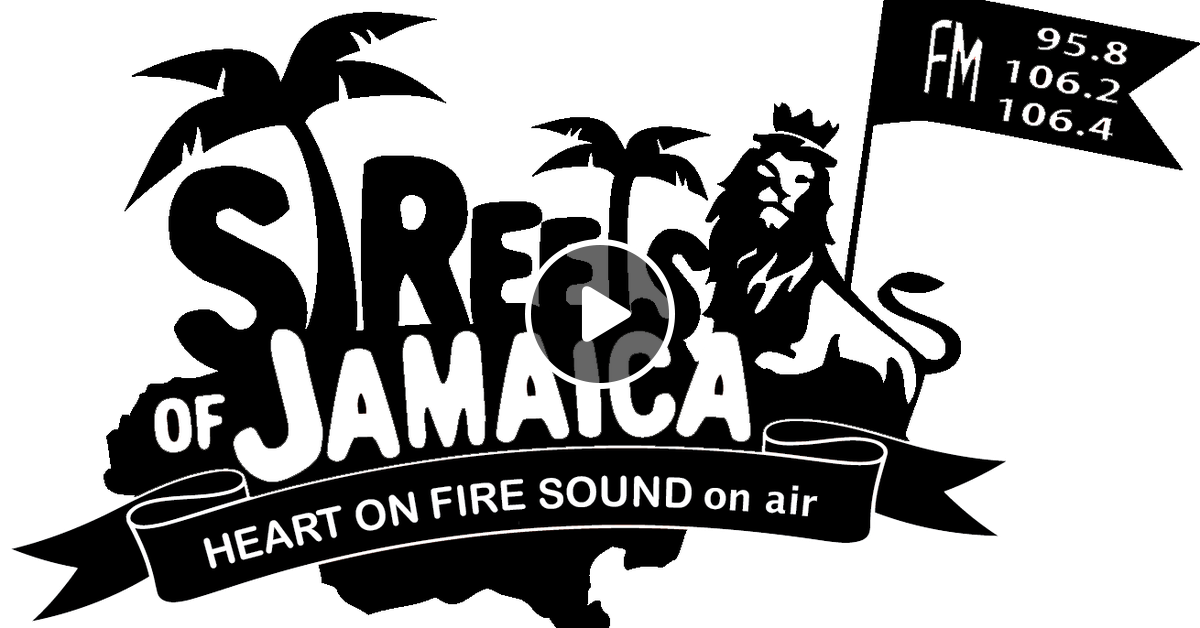 Streets Of Jamaica - Illustration (1200x628), Png Download