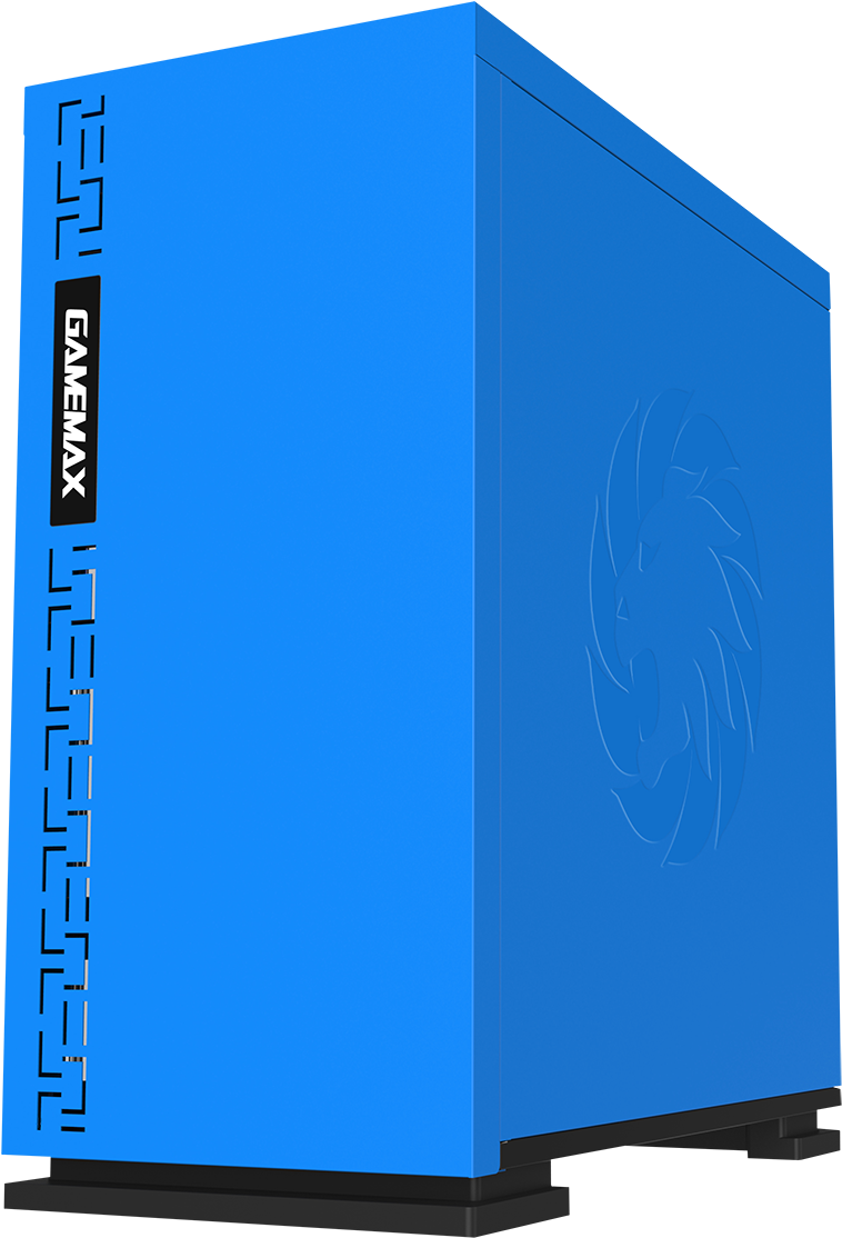 Fast Gaming Pc Tower Wifi & 8gb 1tb Hdd Win 10 2gb - Game Max Expedition Gaming Case (1200x1200), Png Download