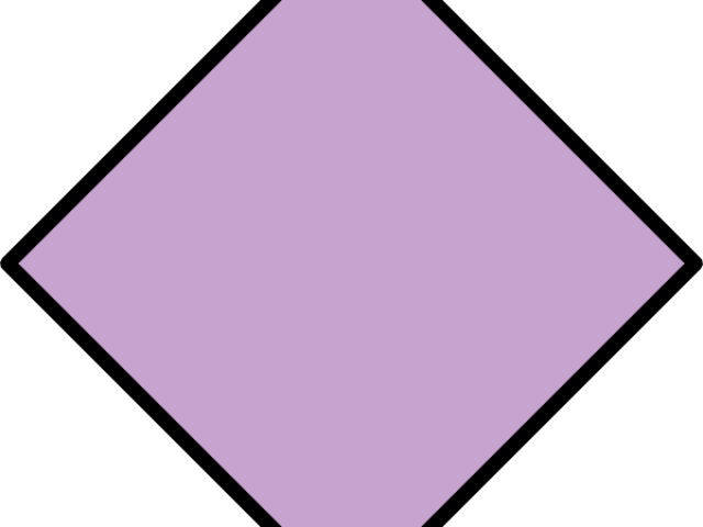 Purple Diamond Cliparts (640x480), Png Download