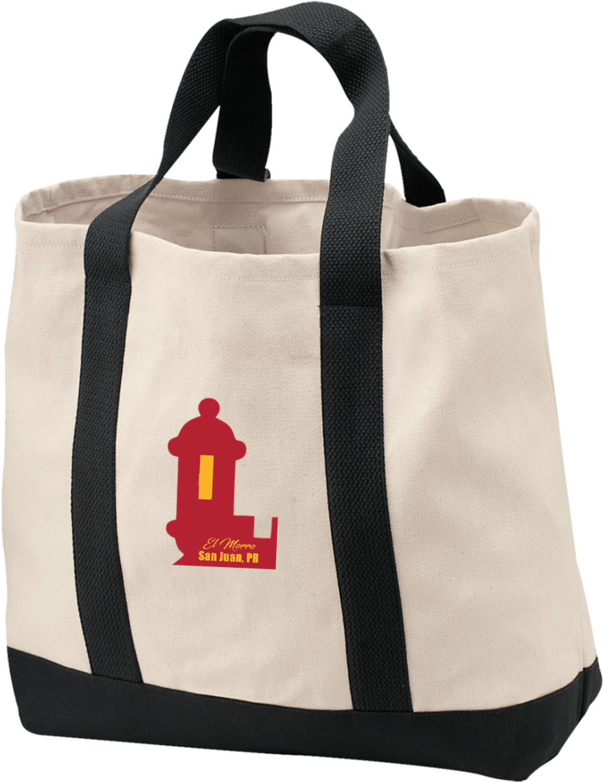 El Morro 2-tone Shopping Tote - Tote Bag (1155x1155), Png Download