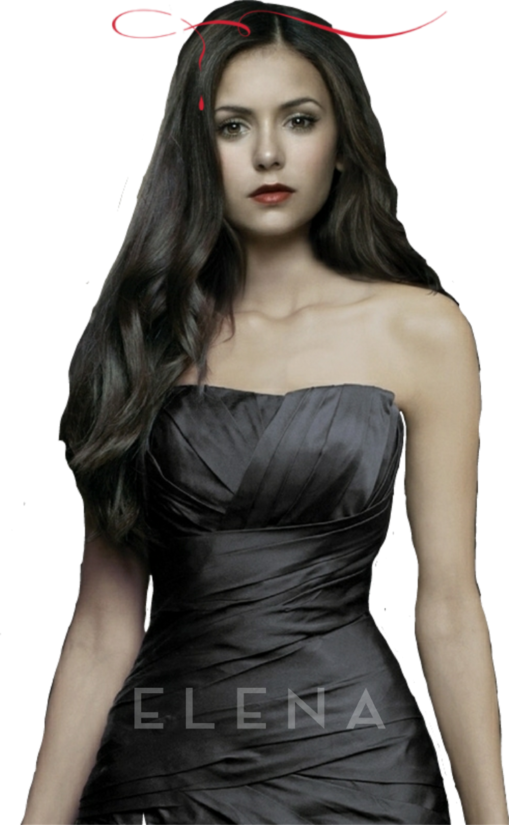 Vampirediaries Sticker - Elena Gilbert Collar (1024x1659), Png Download