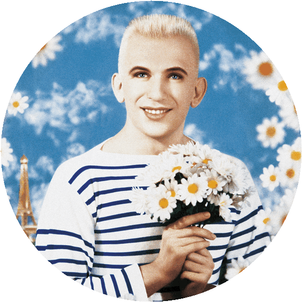 The Odyssey Of Jean Paul Gaultier - Jean Paul Gaultier Young (620x624), Png Download