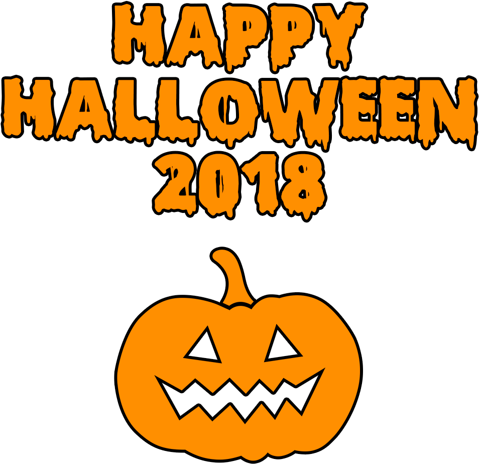 Download - Happy Halloween Images 2018 (1000x1000), Png Download