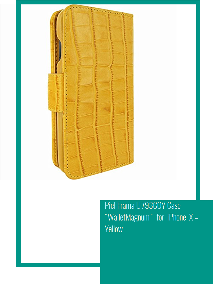 Piel Frama U793coy Case “walletmagnum” For Iphone X - Coin Purse (735x1100), Png Download