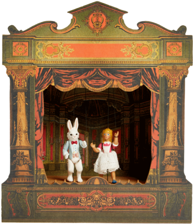 Alice In Wonderland Music Box Theatre - Alice In Wonderland Musical Box (664x564), Png Download