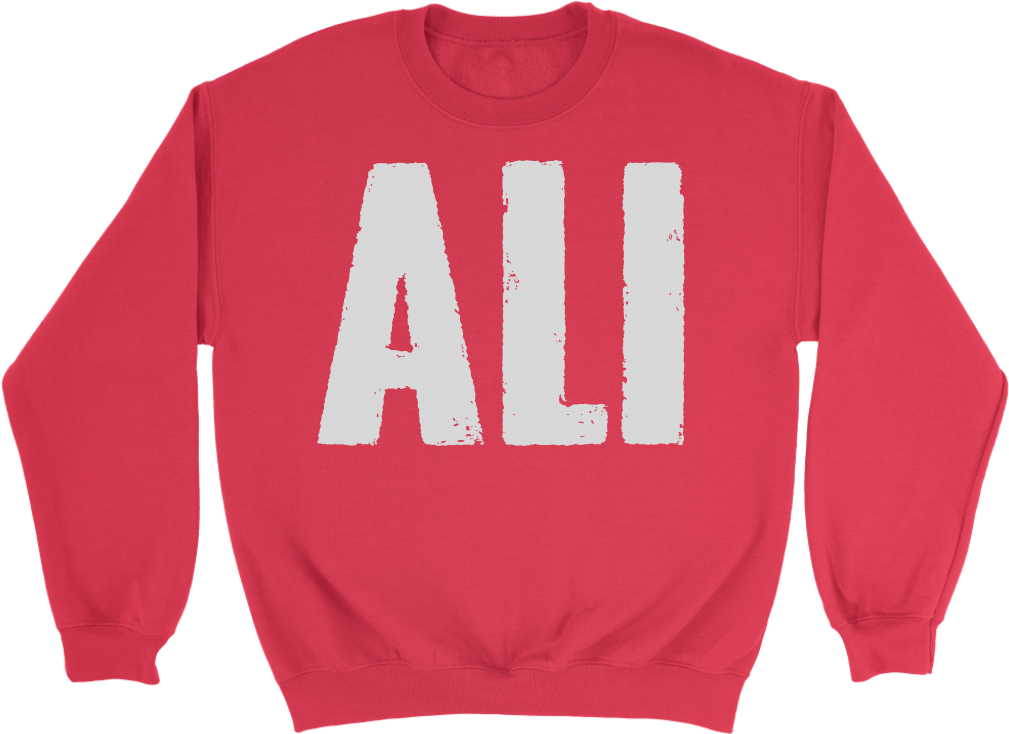 Muhammad Ali Ali Sweatshirt - Shirt (1024x1024), Png Download