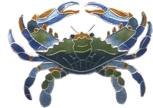 0221pin - Chesapeake Blue Crab (900x900), Png Download