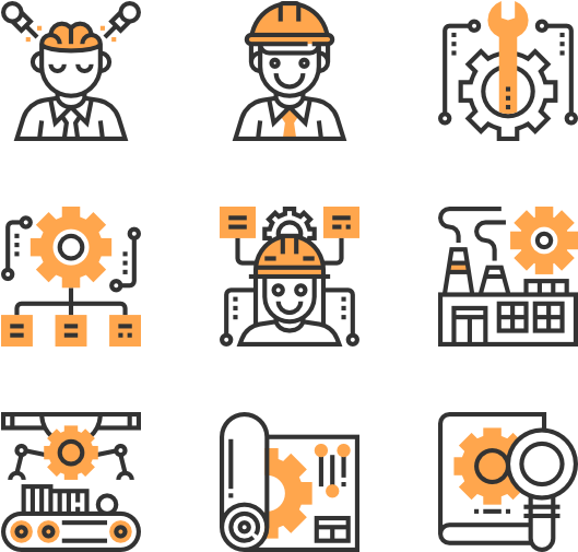 Engineering - Research Cartoon Icon Png (600x564), Png Download