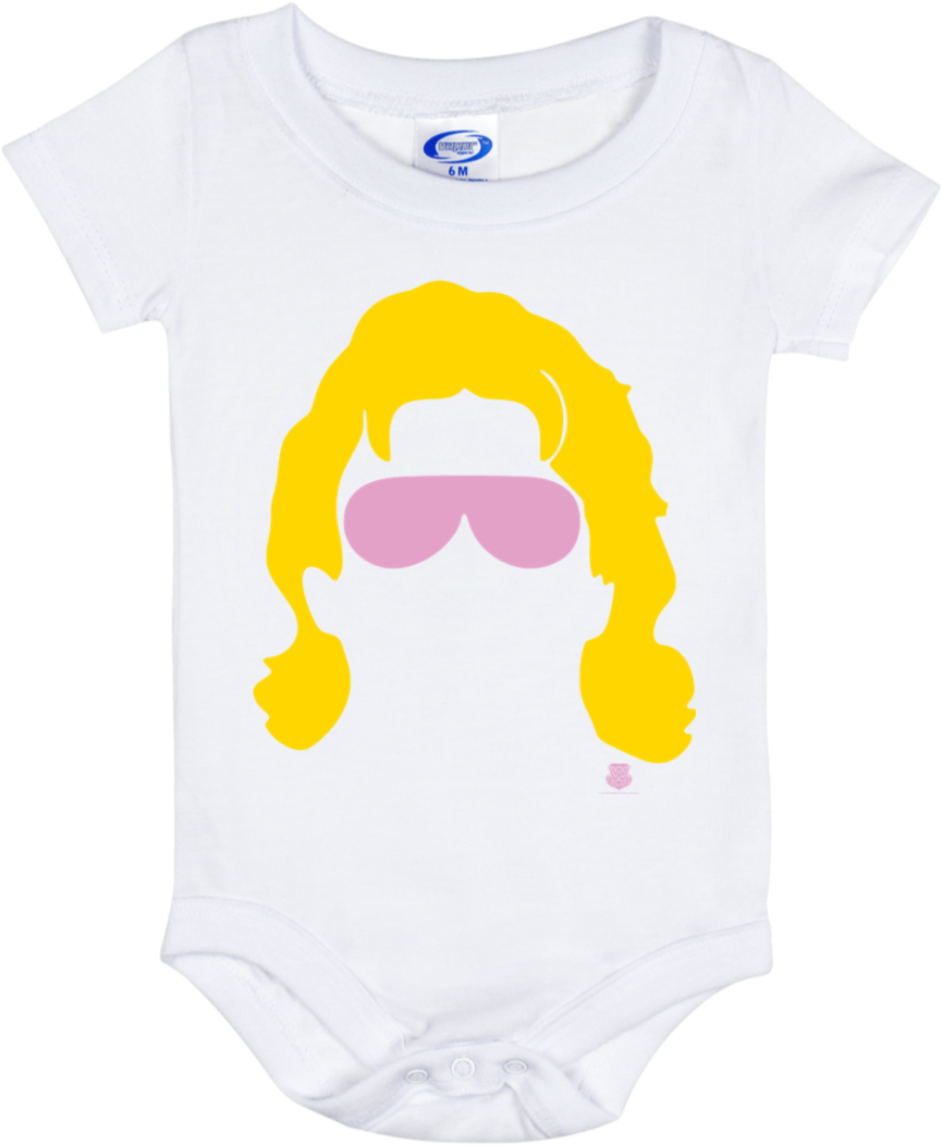 Flair Silhouette Baby Onesie 6 Month - Active Shirt (690x690), Png Download