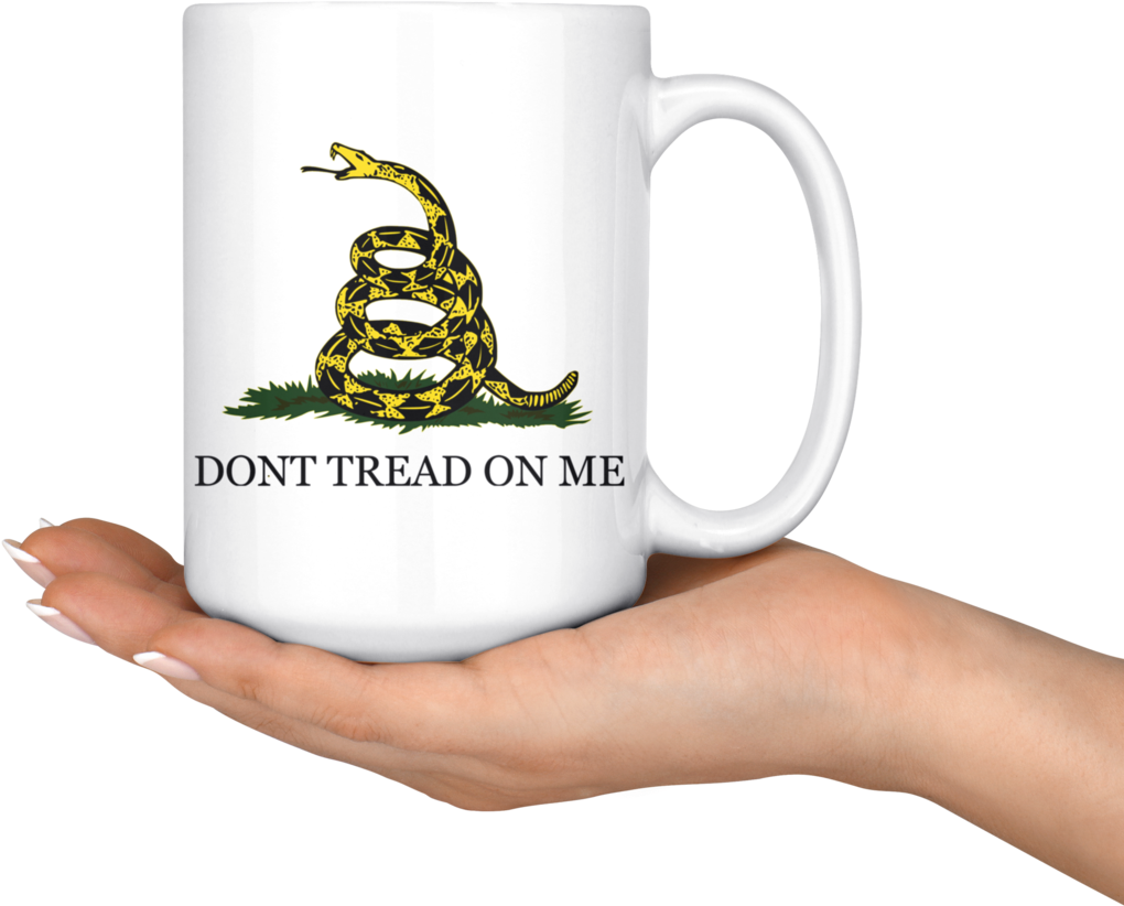 Don't Tread On Me Coffee Mug - Don T Grab Pussy (1024x1024), Png Download