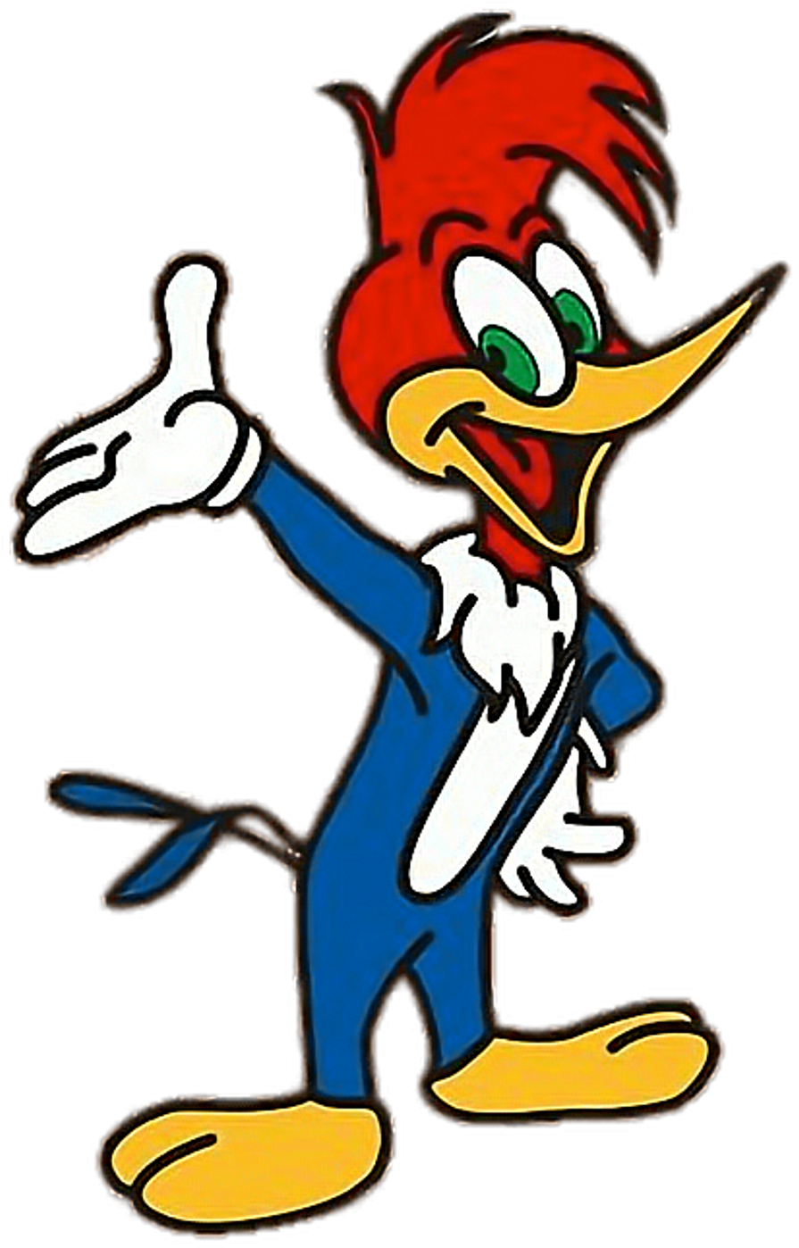 Woodywoodpecker Sticker - Woody Woodpecker Png (1024x1449), Png Download