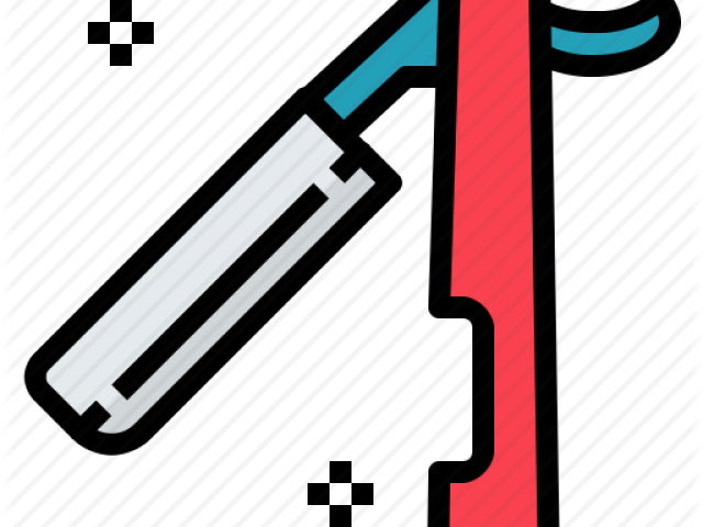 Haircut Clipart Barber Razor - Scalable Vector Graphics (640x480), Png Download