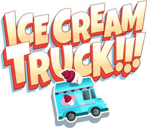 Logo For Ice Cream Truck - Poster (694x532), Png Download