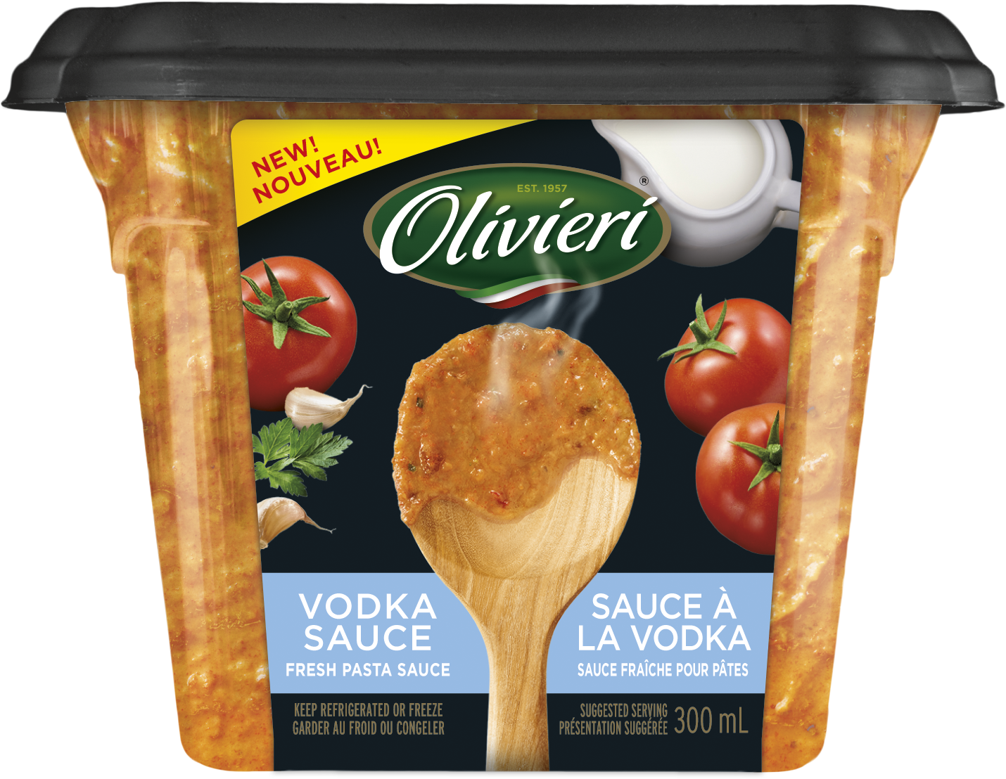 Olivieri® Vodka Sauce - Olivieri Sauce (1750x1518), Png Download
