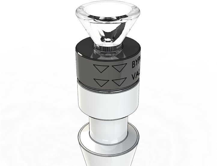 14mm Taper Glass On Glass Geometry - Vacuum Coffee Maker (721x721), Png Download