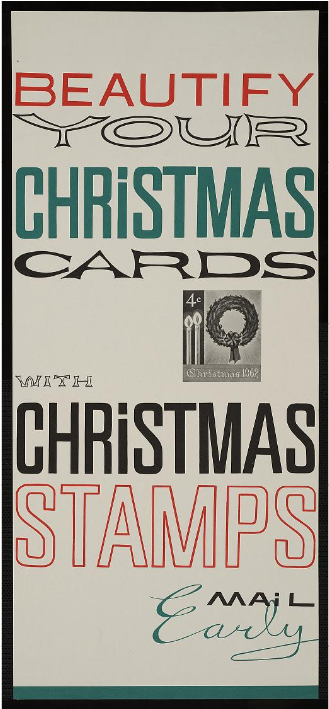 The First Christmas Stamp Design And Remember To Mail - Poster (1522x708), Png Download