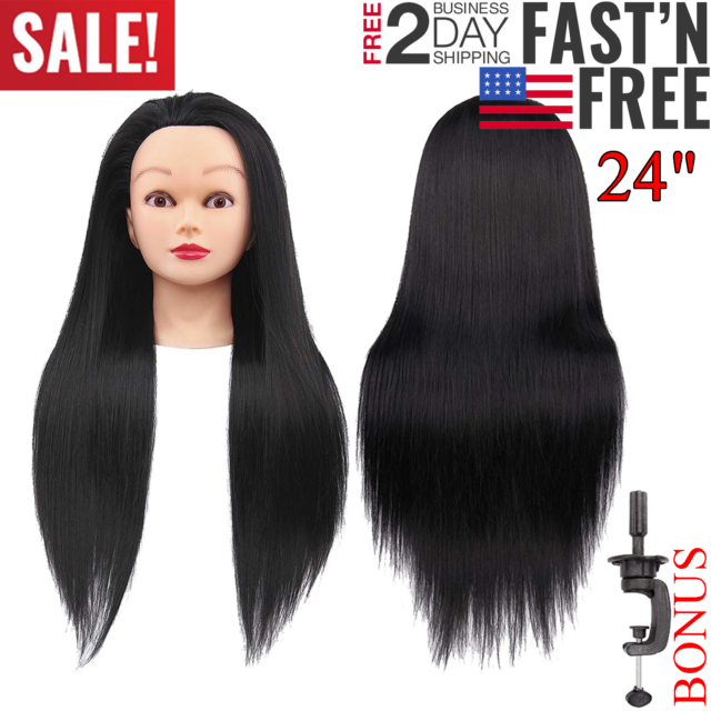 Mannequin Head With Hair Female Cosmetology Manikin - Mannequin (640x640), Png Download