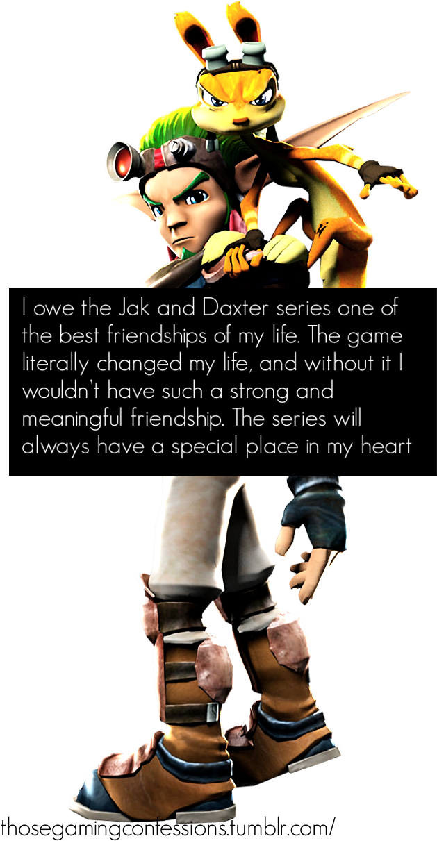Gaming Video Games Jak And Daxter Gamer Gamer Blog - Video Game Characters Ps2 (656x1218), Png Download