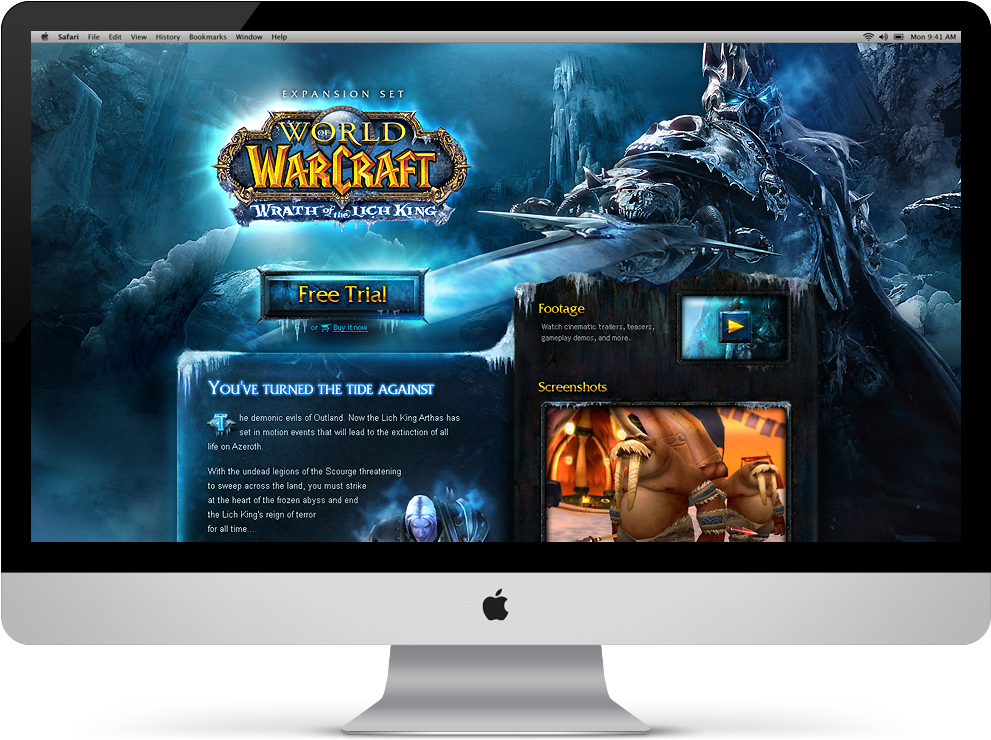 Previousnext - World Of Warcraft Wrath (1030x759), Png Download