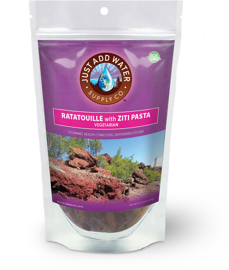 Ratatouille W/ Ziti Pasta - Jasmine Rice (1000x1000), Png Download