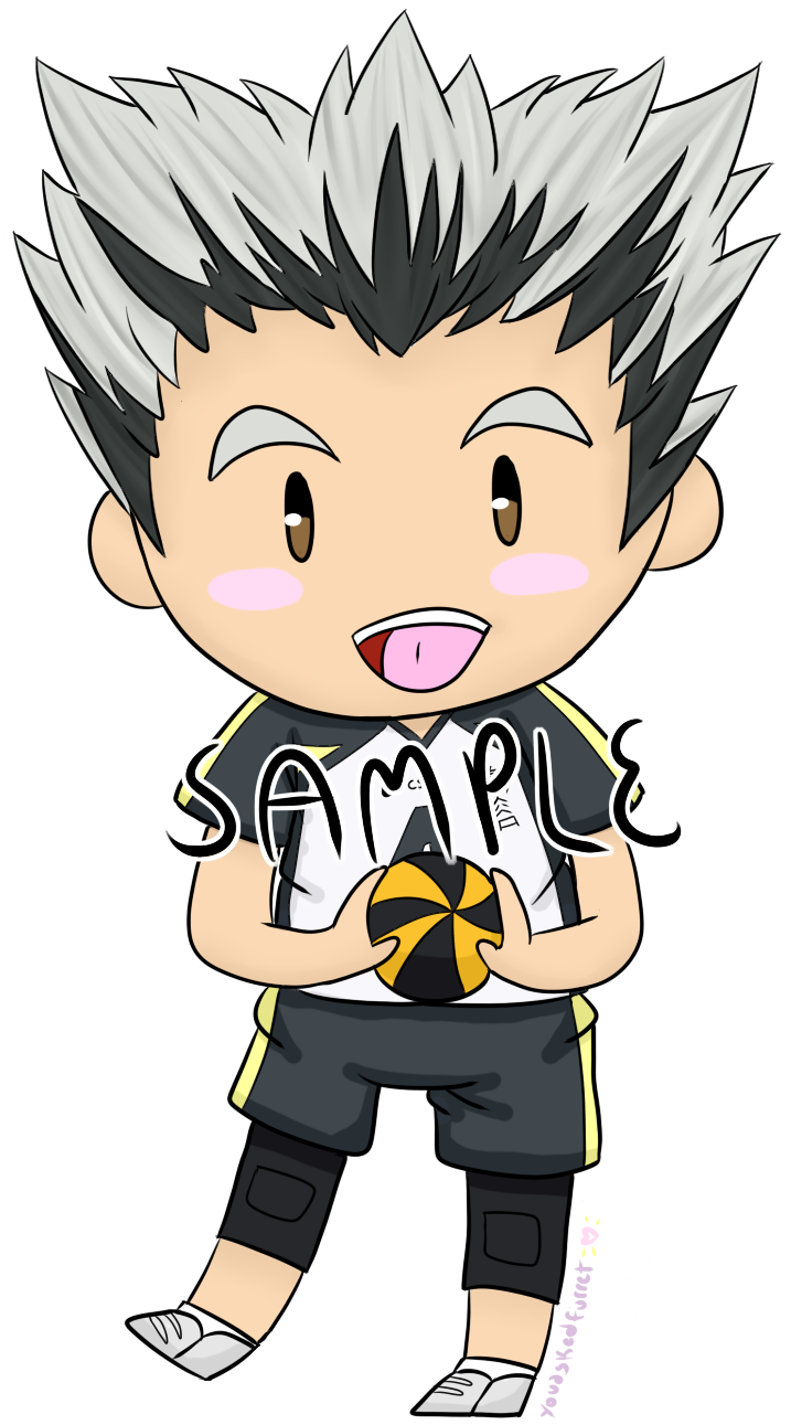 Haikyuu - Cartoon (766x1291), Png Download